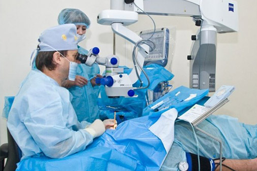 Операция на глазах Операция на глазах