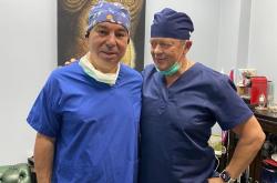 Дмитрий Дементьев и профессор Вячеслав Куренков. Дмитрий Дементьев и профессор Вячеслав Куренков.