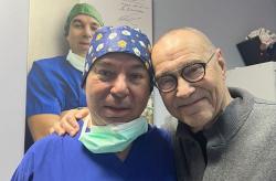 Офтальмохирург Дмитрий Дементьев и Кинорежиссёр, сценарист, продюсер, актёр, театральный деятель Андрей Кончаловский Дементьев и Кончаловский