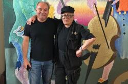 Дмитрий Дементьев и художник Шемякин