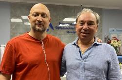 Дмитрий Дементьев и российский актёр театра, кино Гоша Куценко