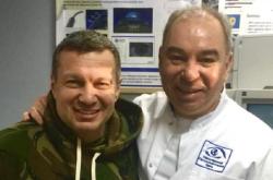 Дмитрий Дементьев и Российский журналист Владимир Соловьев